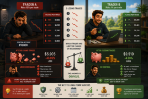 How much should beginners risk per trade?